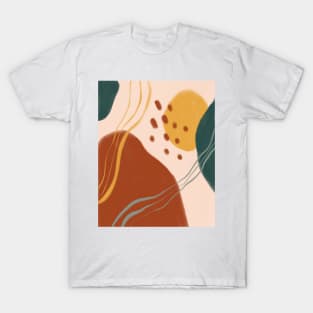 Abstract Bohemian Shapes 20 T-Shirt